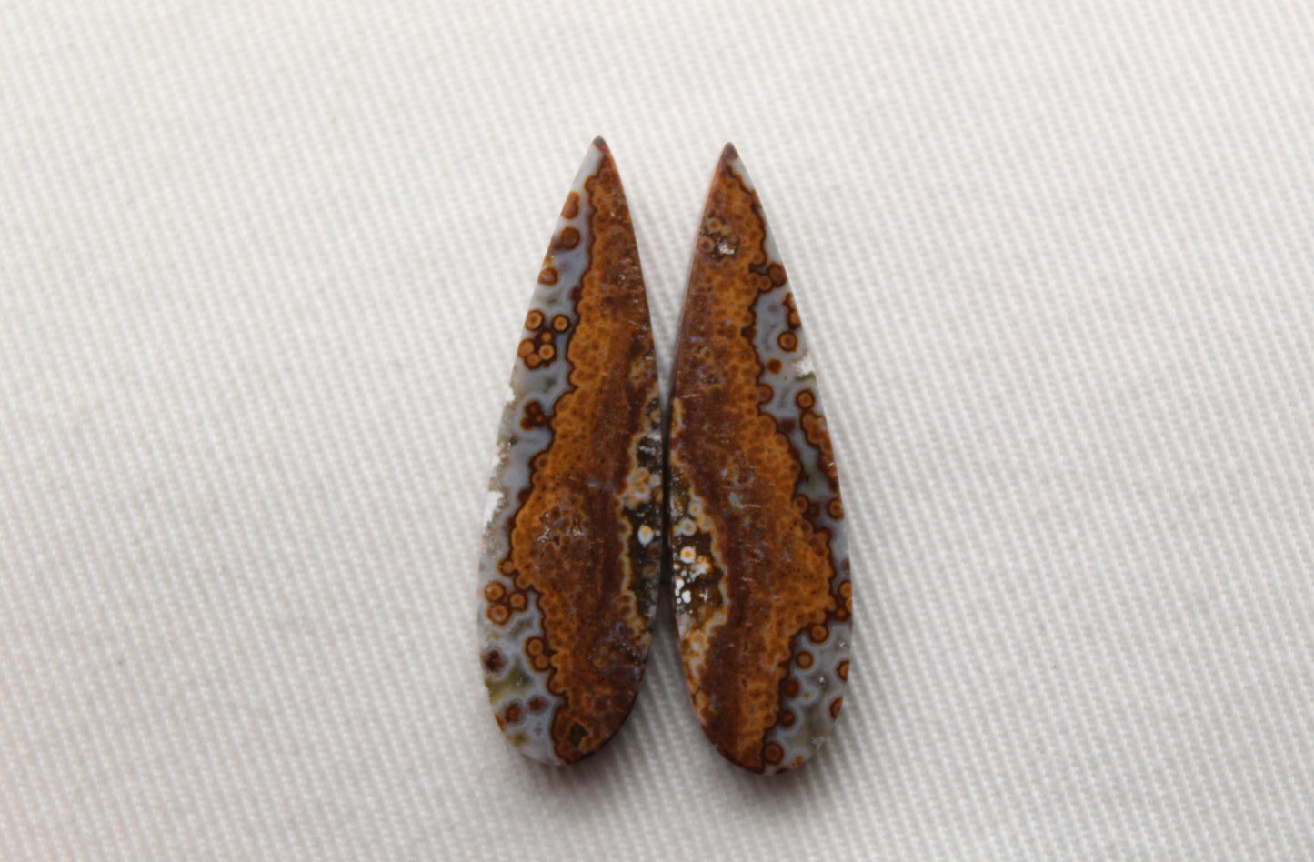 River Jasper Cabochon Gemstone brown green