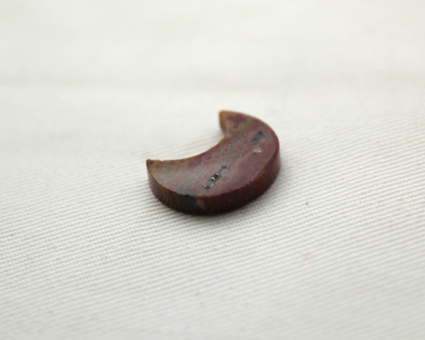 Small MOON Red river Jasper Cabochon Gemstone