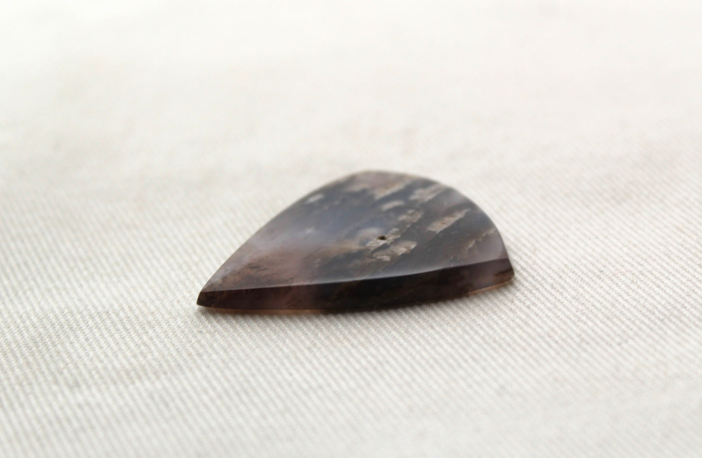 Indonesian Plume Agate Cabochon Gemstone
