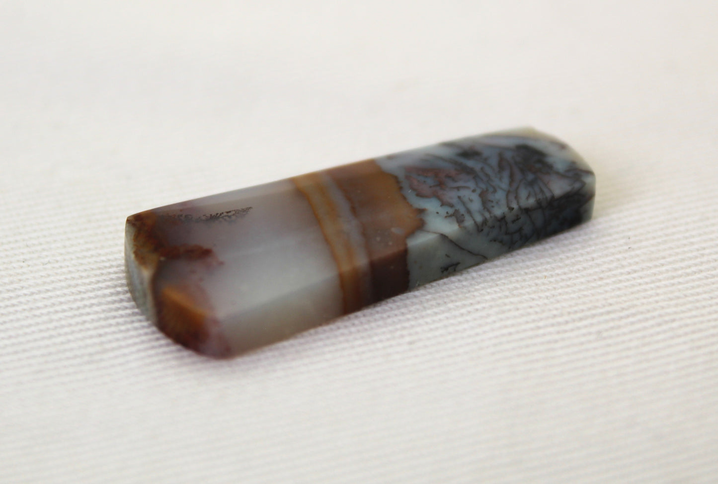 One Opalized Wood Copper Cabochon