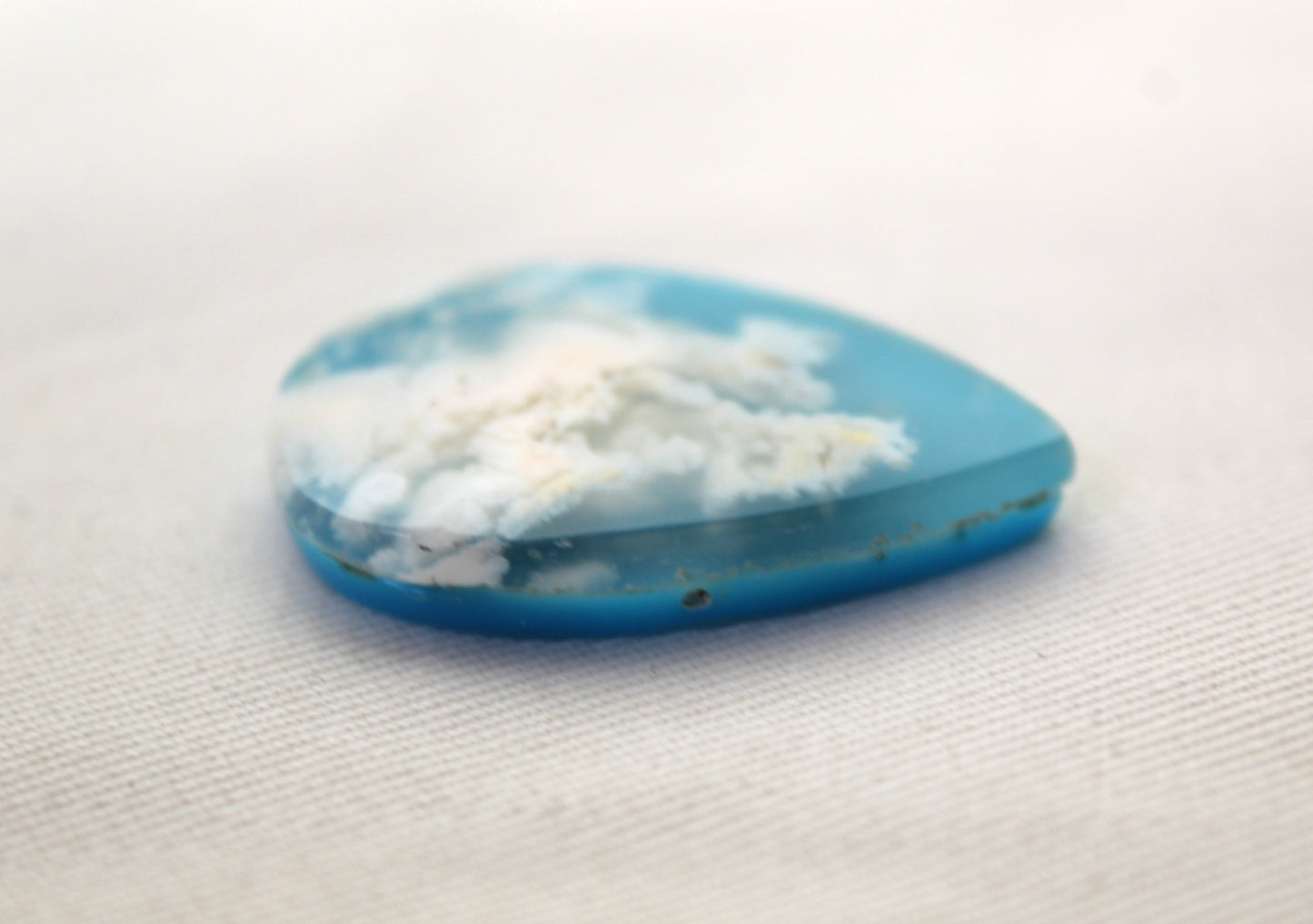 Fossil Palmwood Pair Cabochon Gemstone with druzy pockets Oval