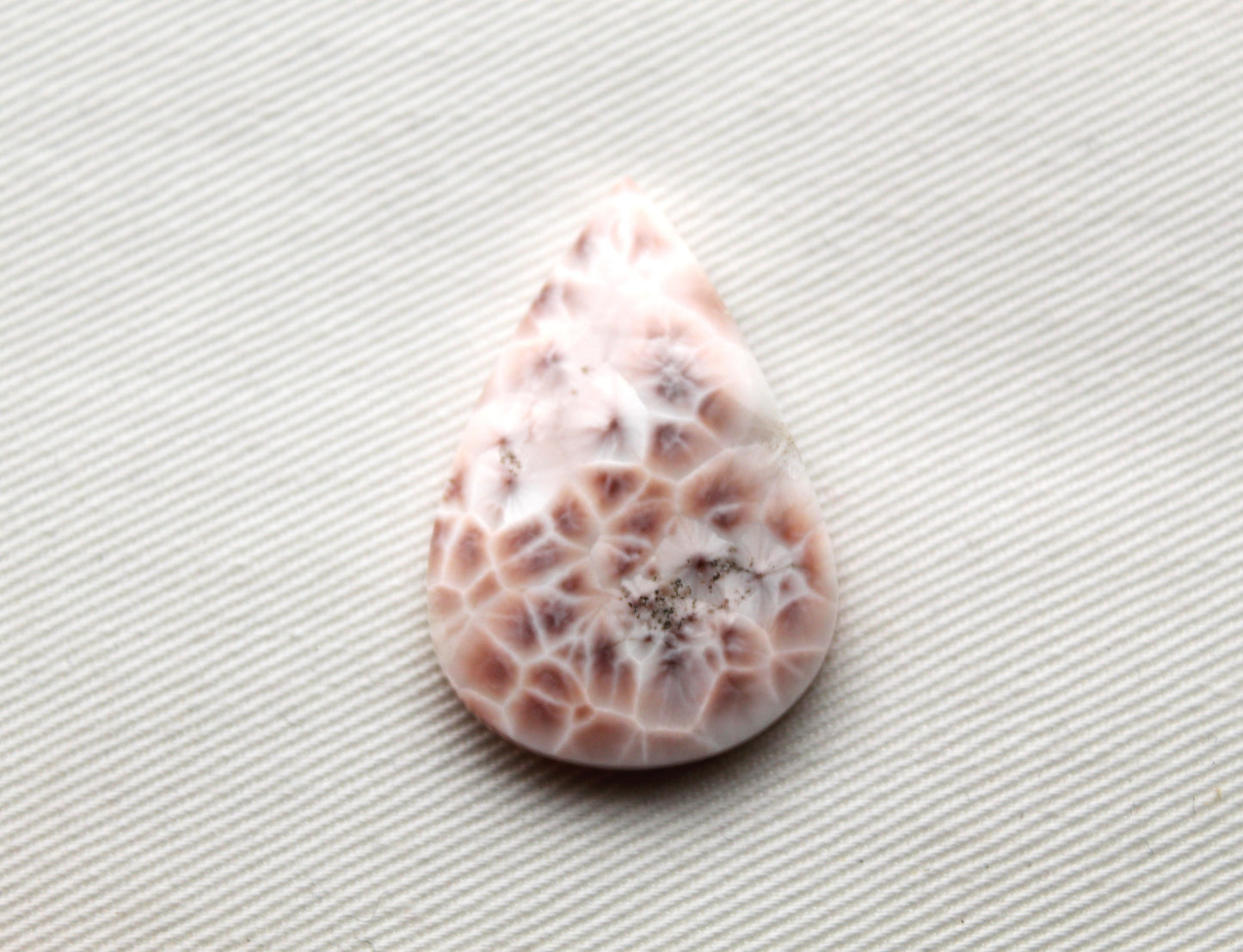 Thomsonite Cabochon pink gemstone freeform