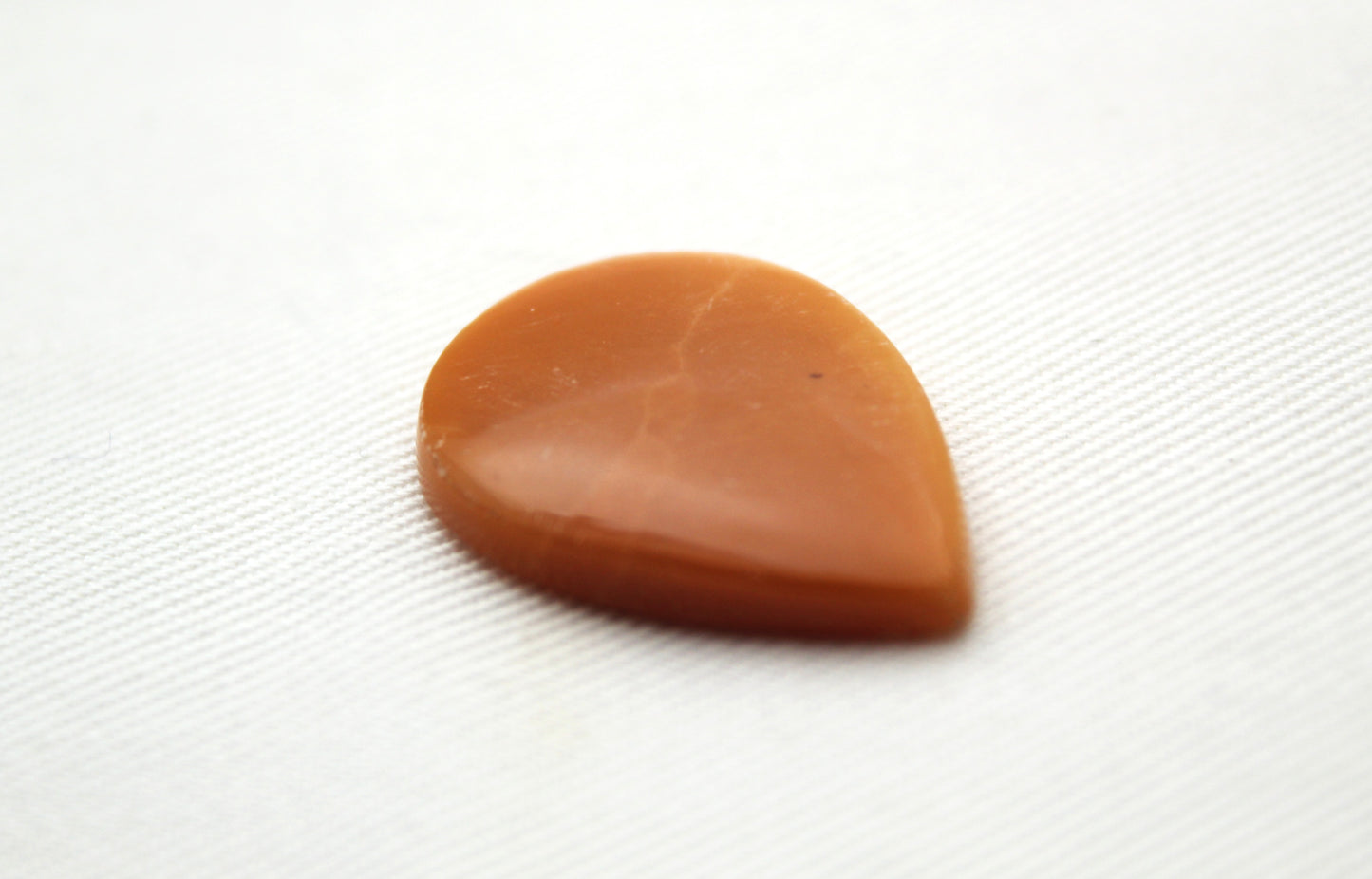 Yellow Chrysoprase Cabochon Gemstone Teardrop