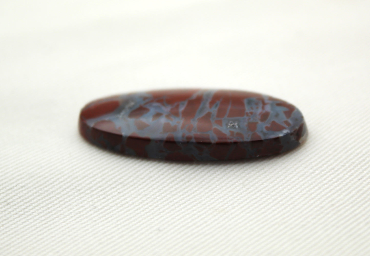Brecciated Jasper Oval cabochon Gemstone red