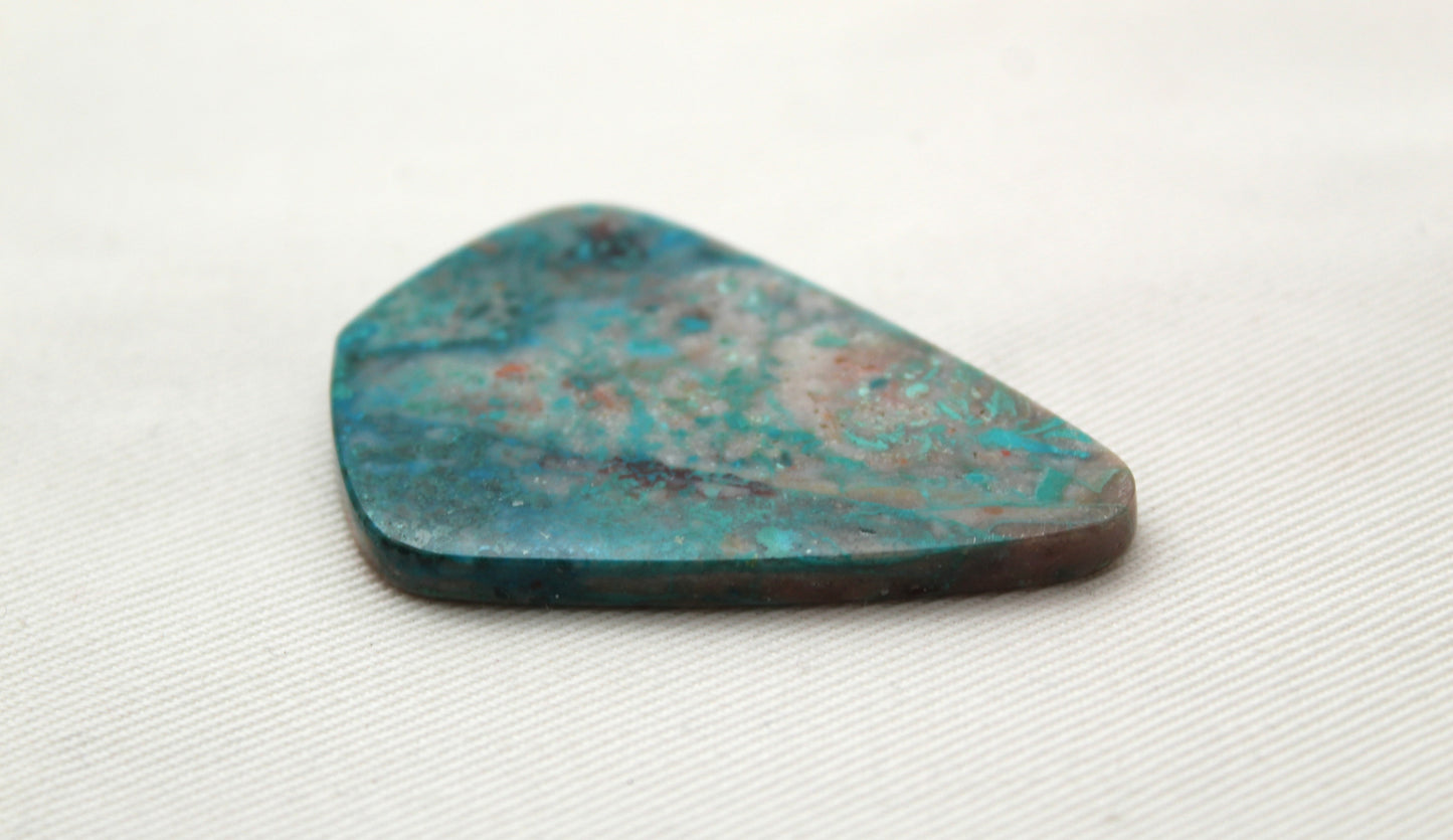 Chrysocolla Cabochon Green Blue Gemstone Large Focal