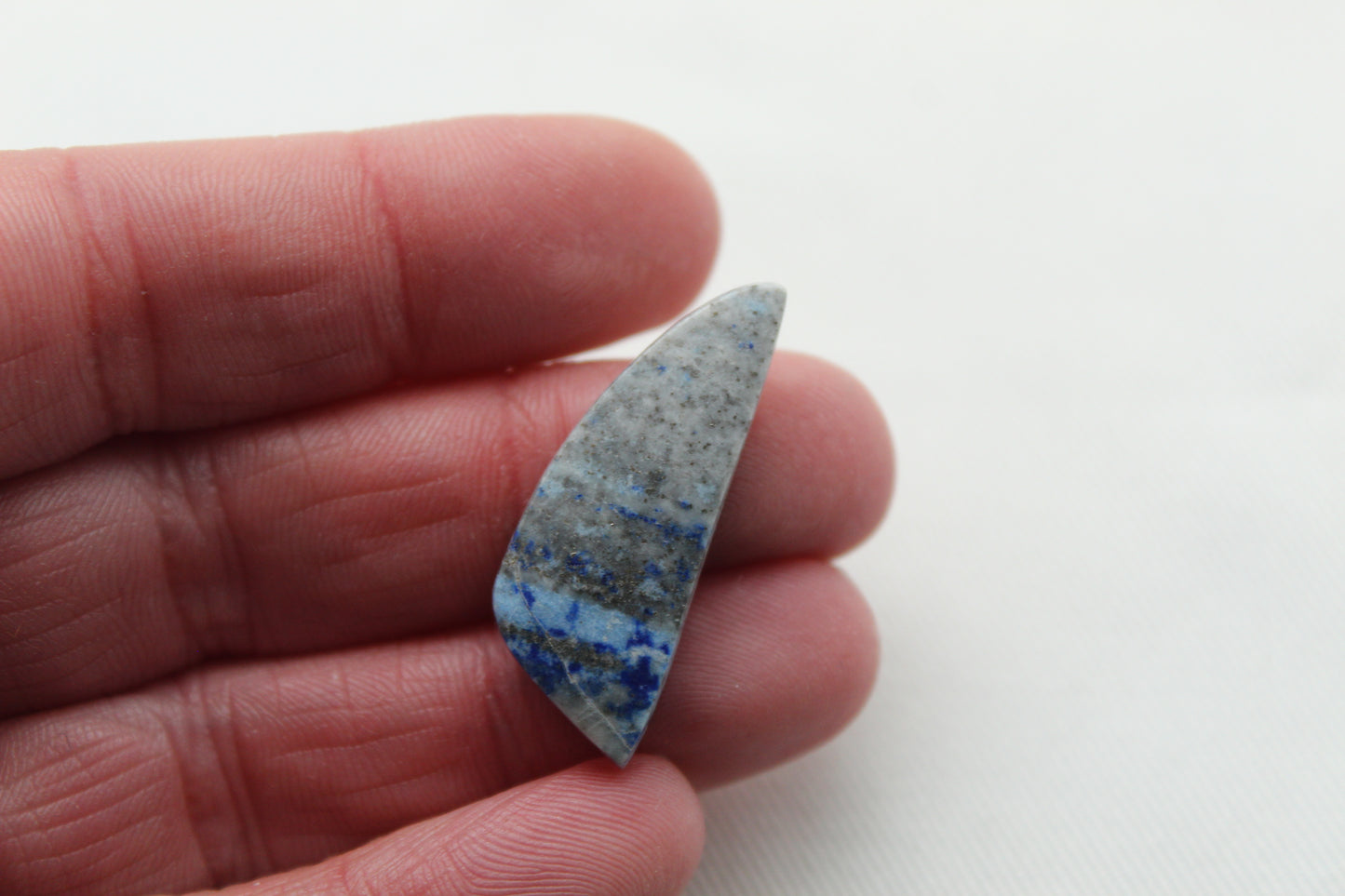 Lapis lazuli Pair Cabochon Blue Gemstones