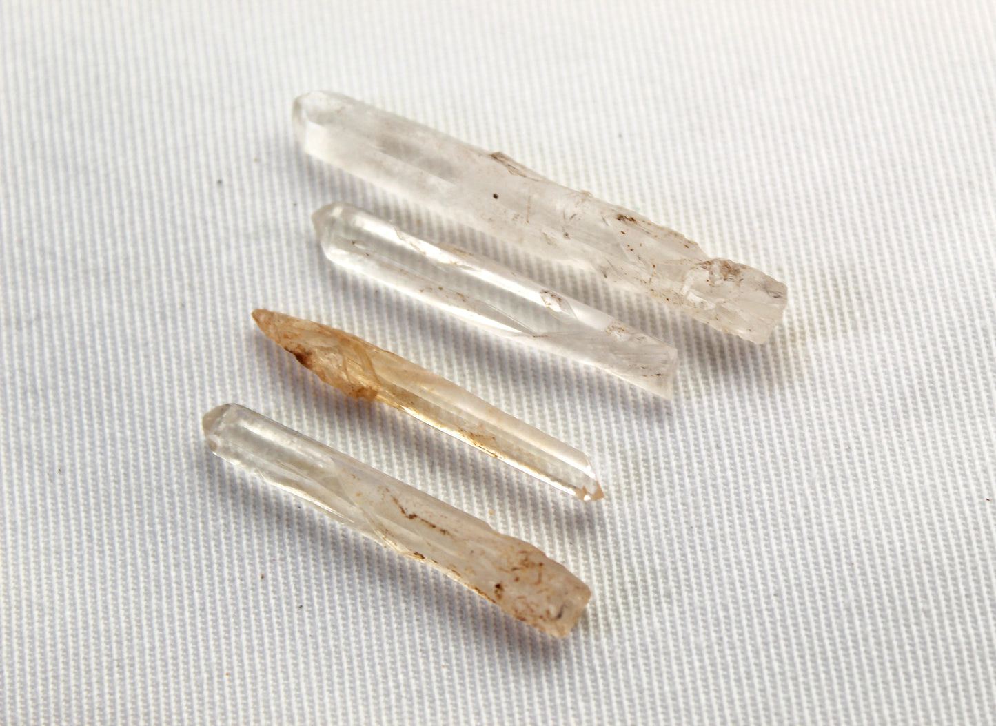 FOUR Quartz crystal sticks