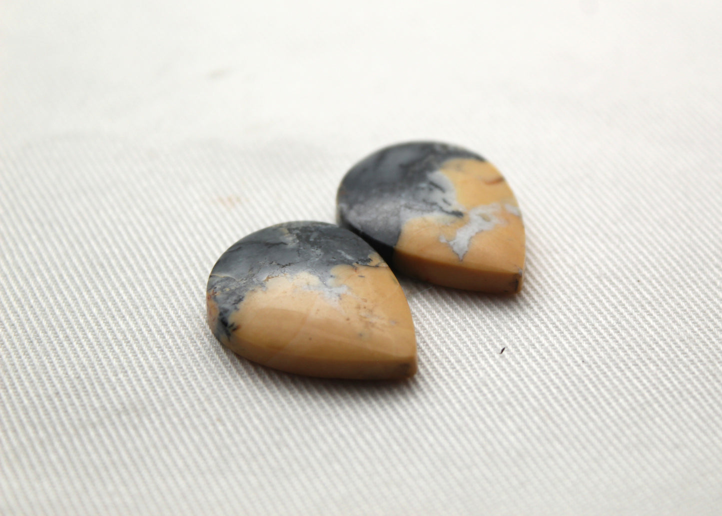 Maligano Jasper cabochons pair Gemstone