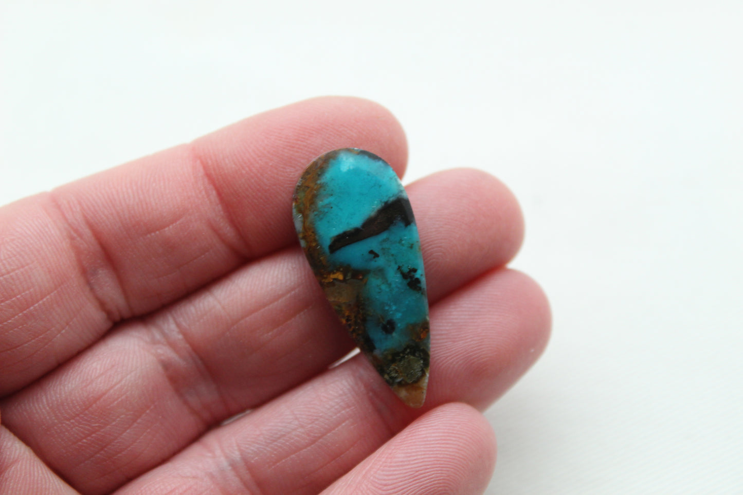 Chrysocolla Cabochon Blue Gemstone