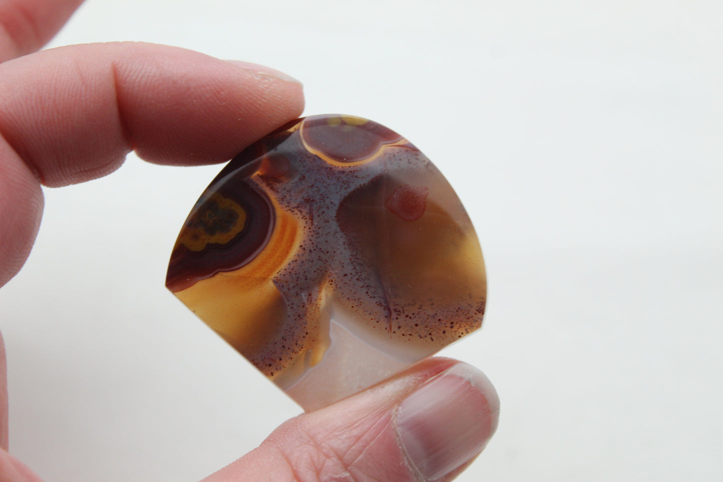 Agua Nueva Agate Cabochon Mexican Gemstone freeform