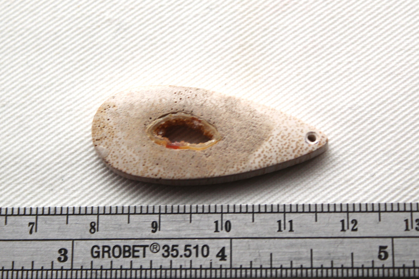 Worm Hole Petrified Wood Cabochon gemstone natural DRILLED