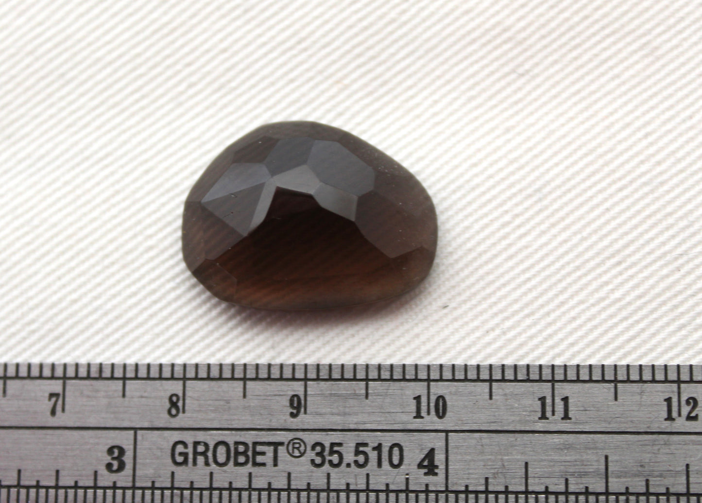 Smoky Quartz Cabochon Gemstone rose cut