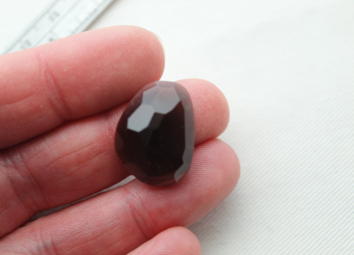 Smoky Quartz Cabochon Gemstone rose cut