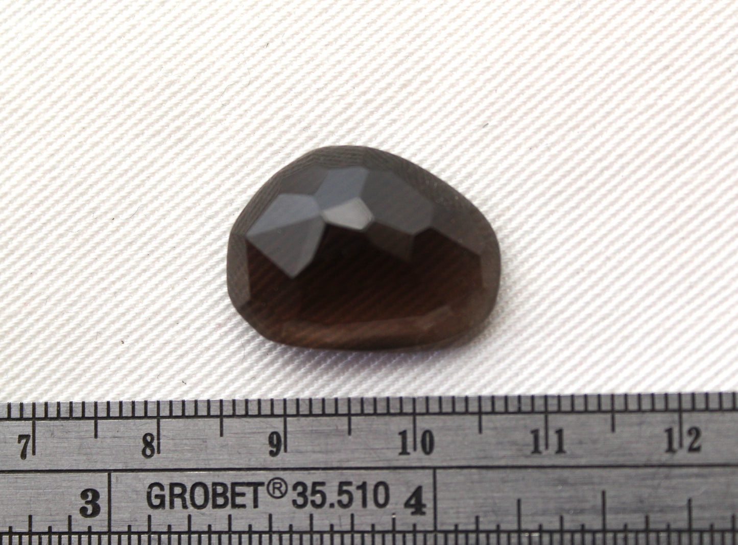 Smoky Quartz Cabochon Gemstone rose cut