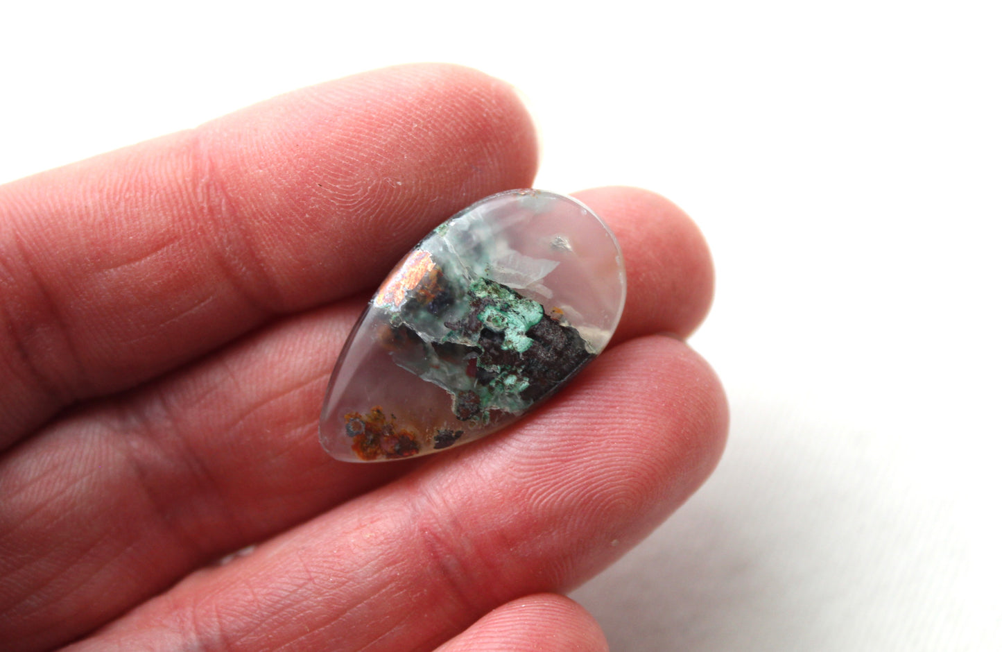 Chrysocolla Copper cabochon gemstone natural