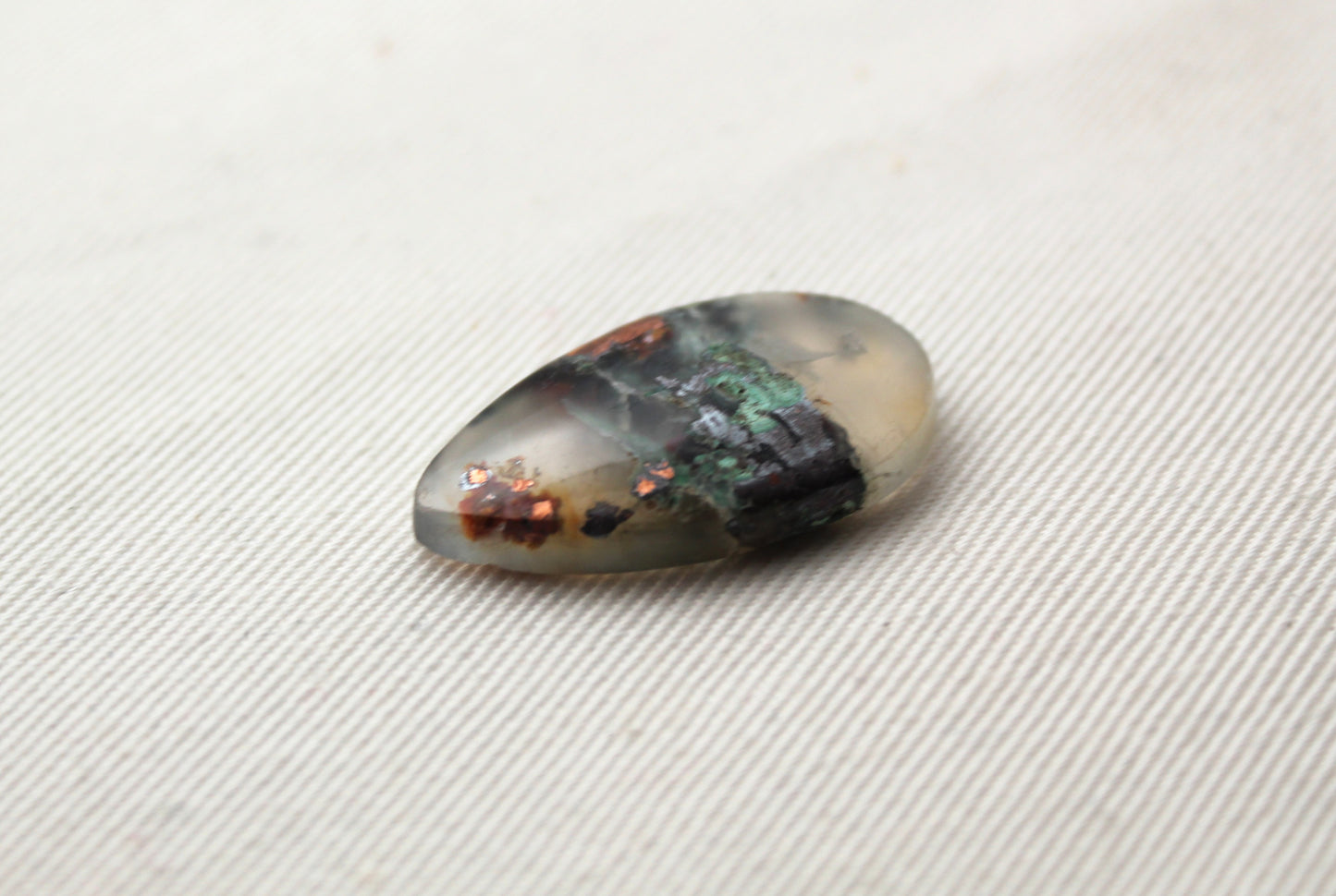 Chrysocolla Copper cabochon gemstone natural