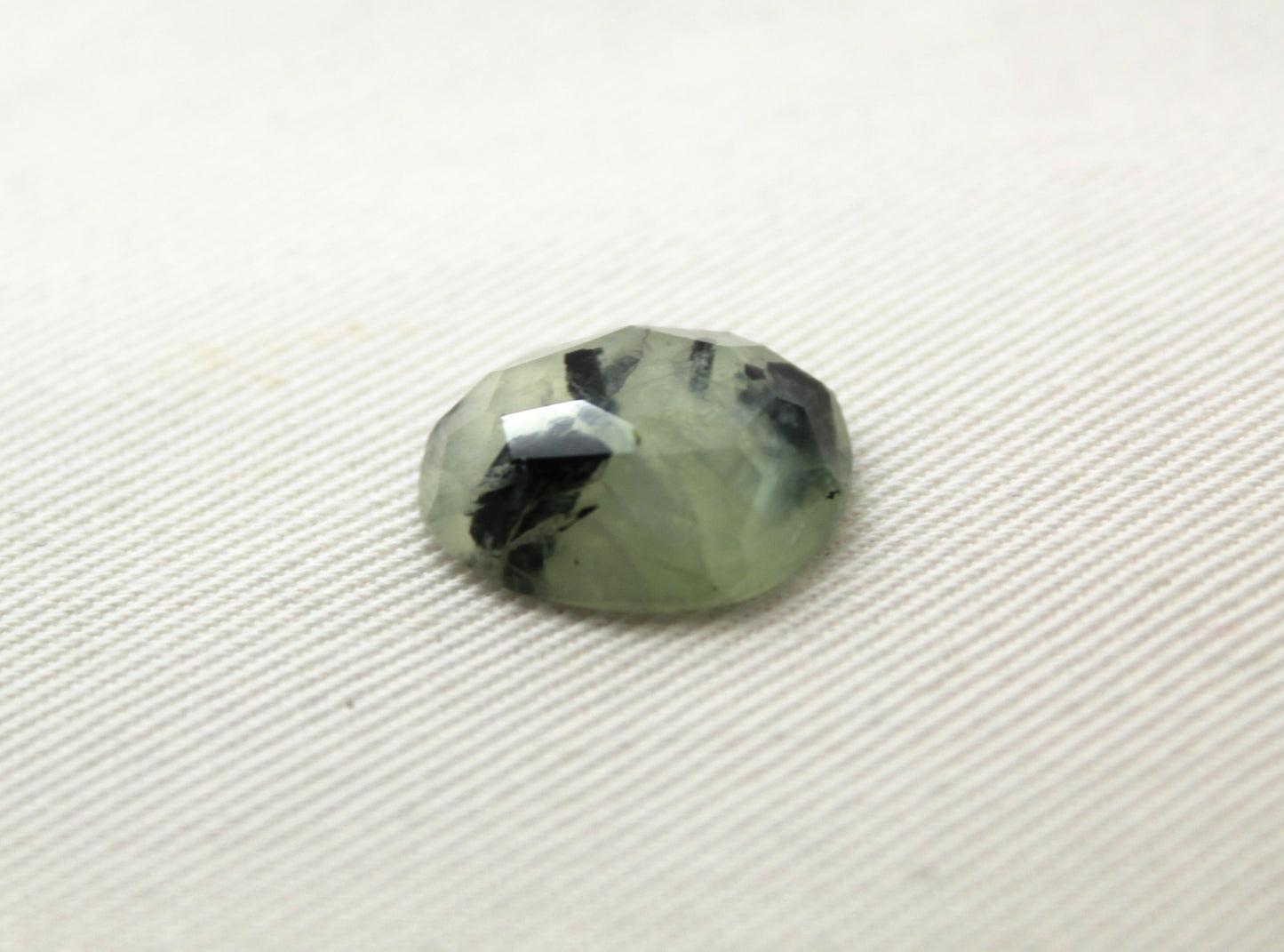 One prehnite faceted cabochons Gemstones freeform