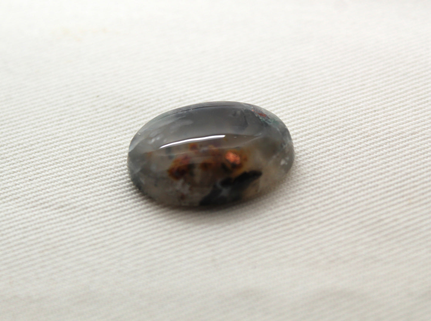 Chrysocolla Copper cabochon gemstone natural oval