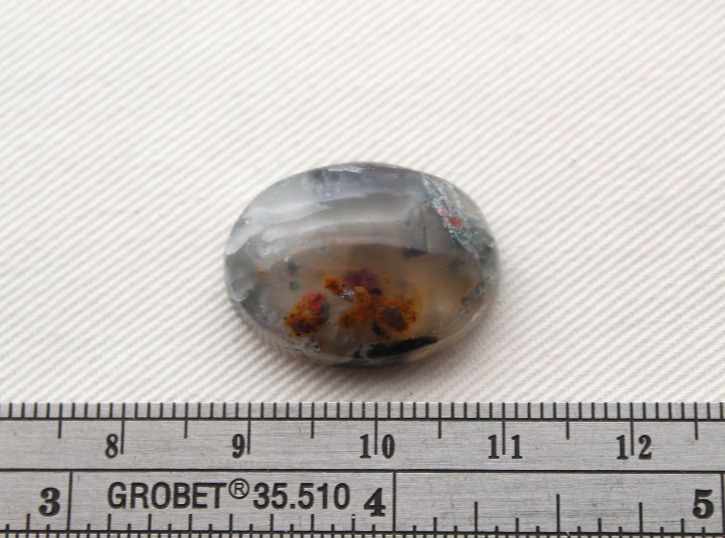 Chrysocolla Copper cabochon gemstone natural oval