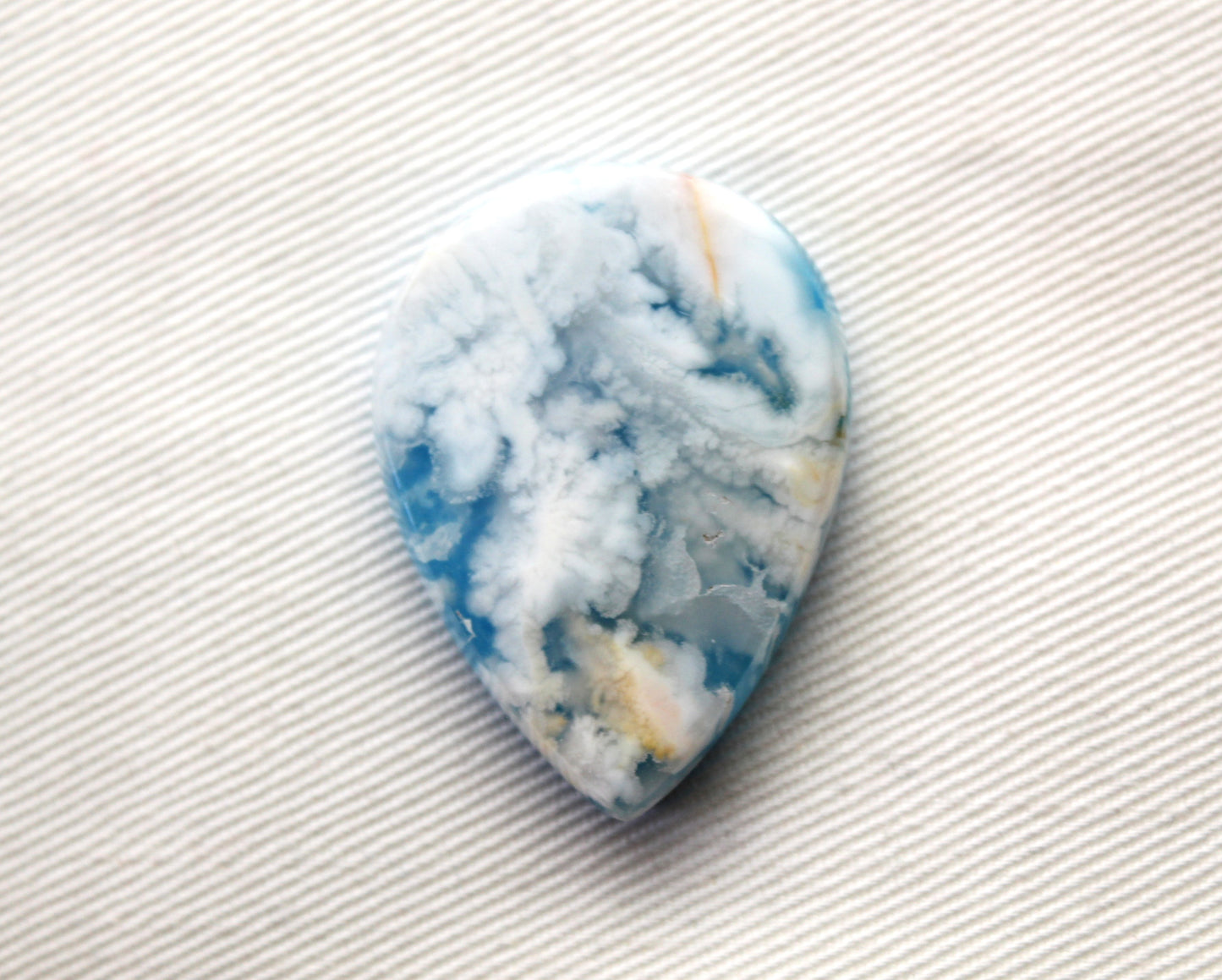 Indonesian Agate Plume DOUBLET Cabochon Gemstone
