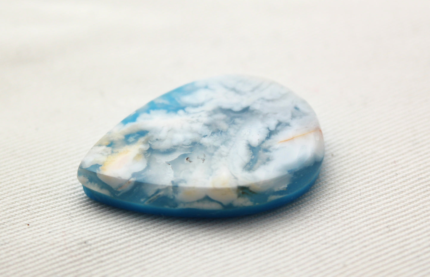 Indonesian Agate Plume DOUBLET Cabochon Gemstone