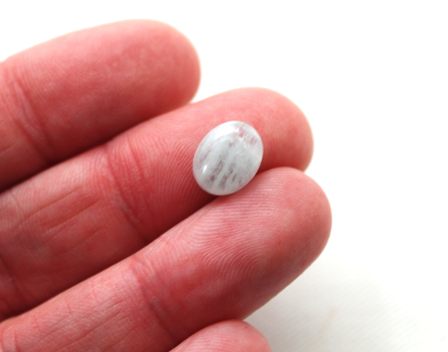 TWO Aquamarine Cabochon Oval 10X8MM