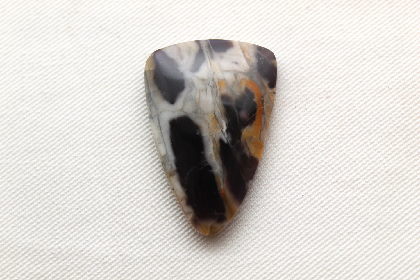 Superb Chalcedony cabochon purple