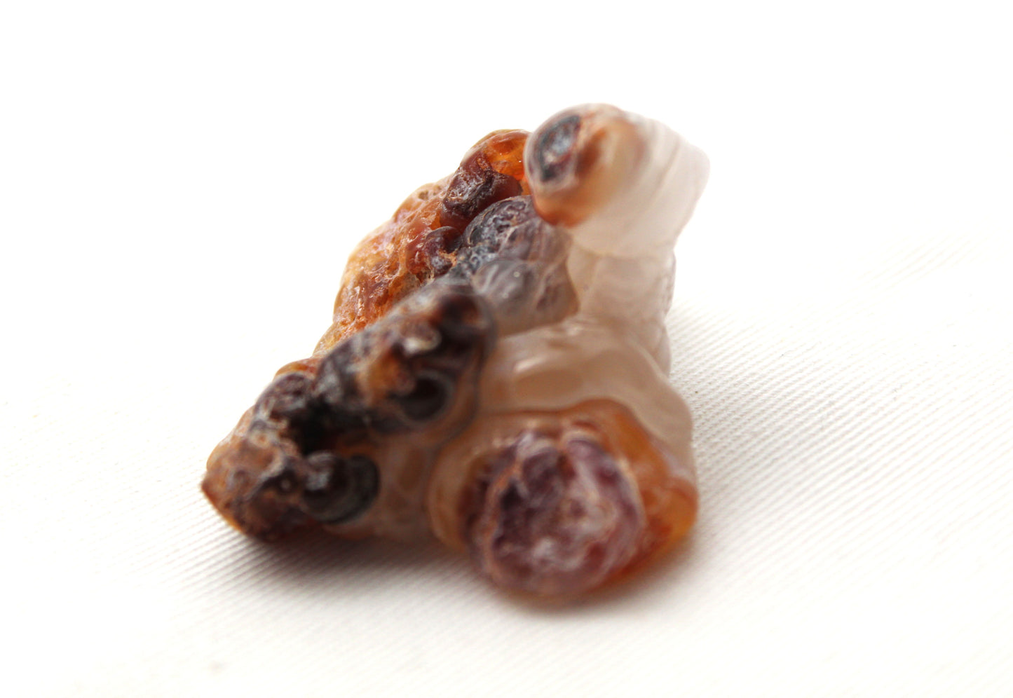 🧡 Raw Natural Fire Agate – Arizona