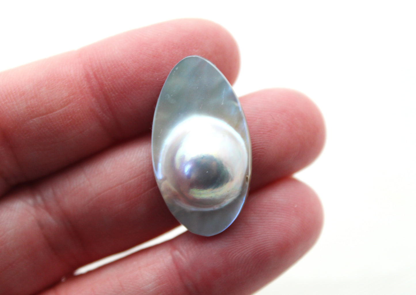 Une Perle de Tahiti Semi Ronde 11MM NON PERCEE