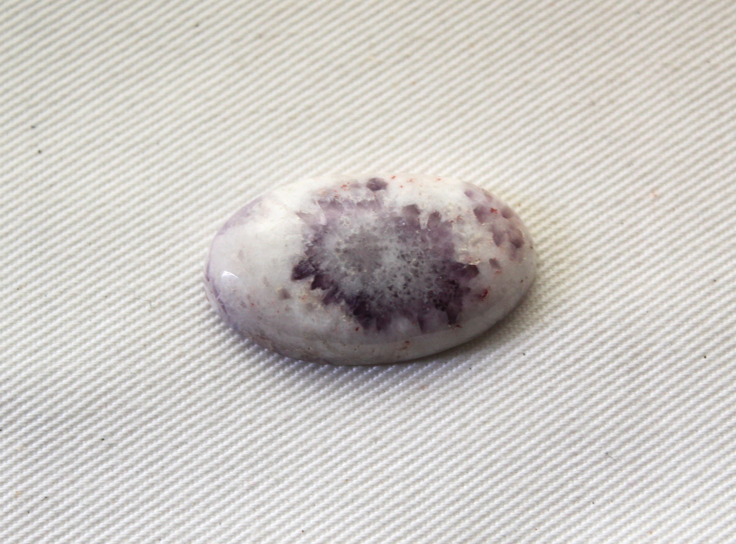 Amethyst Chevron freeform cabochon natural