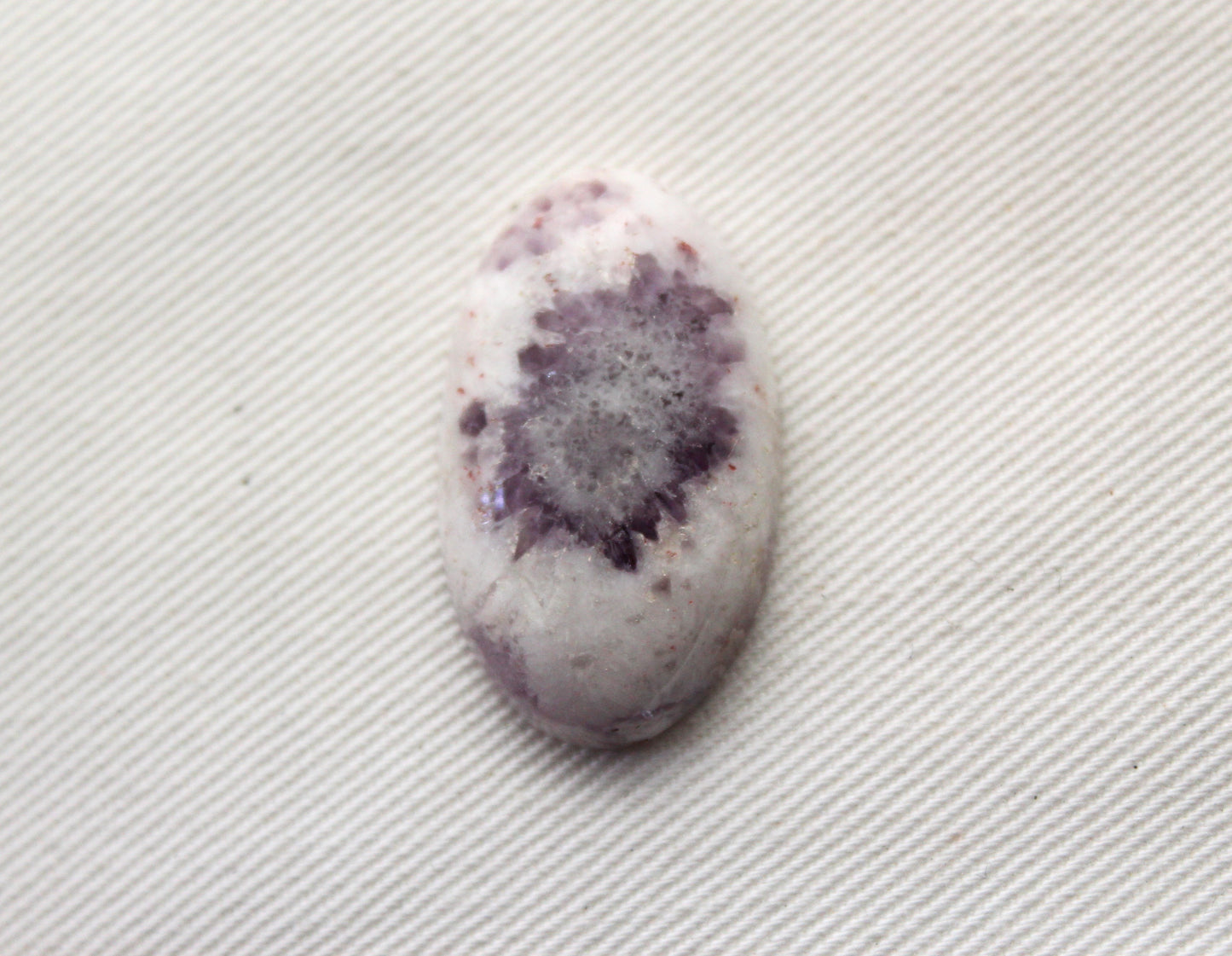 Amethyst Chevron freeform cabochon natural