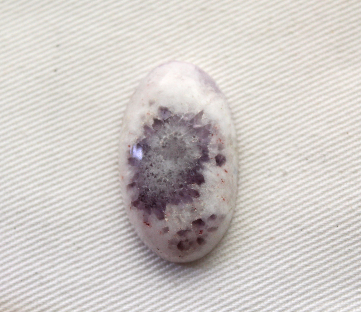 Amethyst Chevron freeform cabochon natural