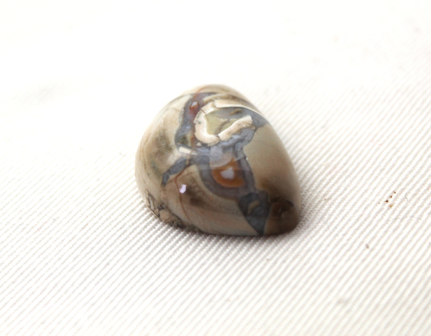 Natural Agate Cabochon Gemstone beige freeform