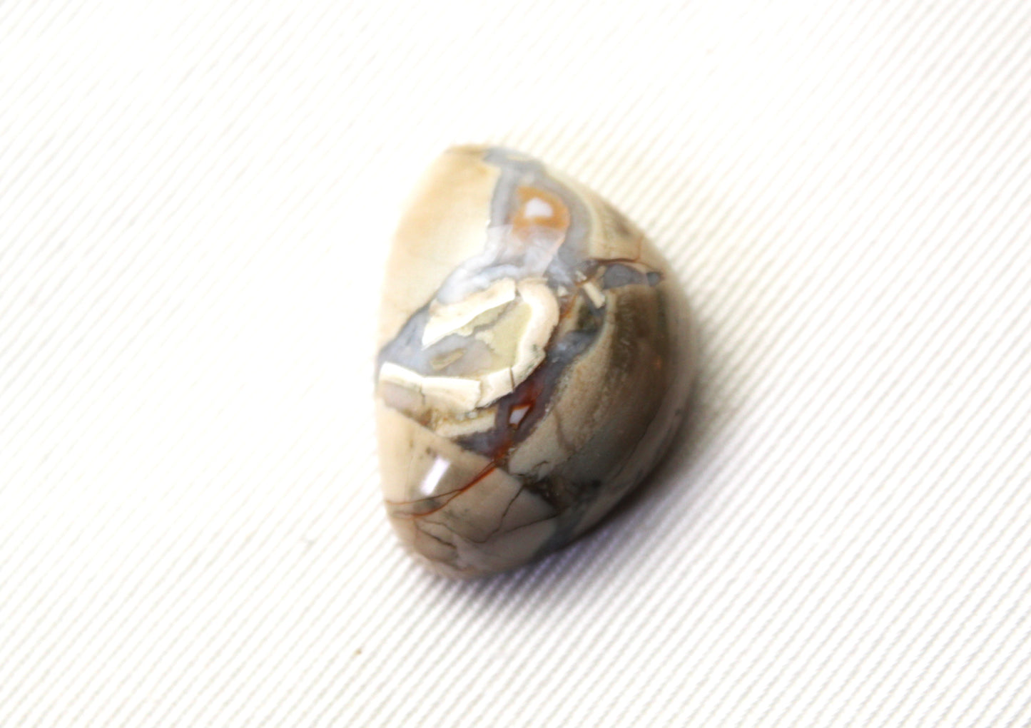 Natural Agate Cabochon Gemstone beige freeform