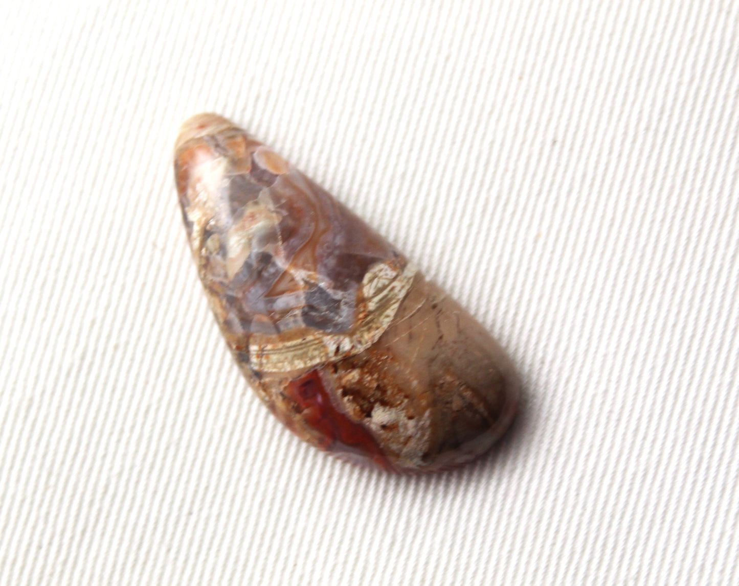 Natural Agate Cabochon Gemstone beige freeform