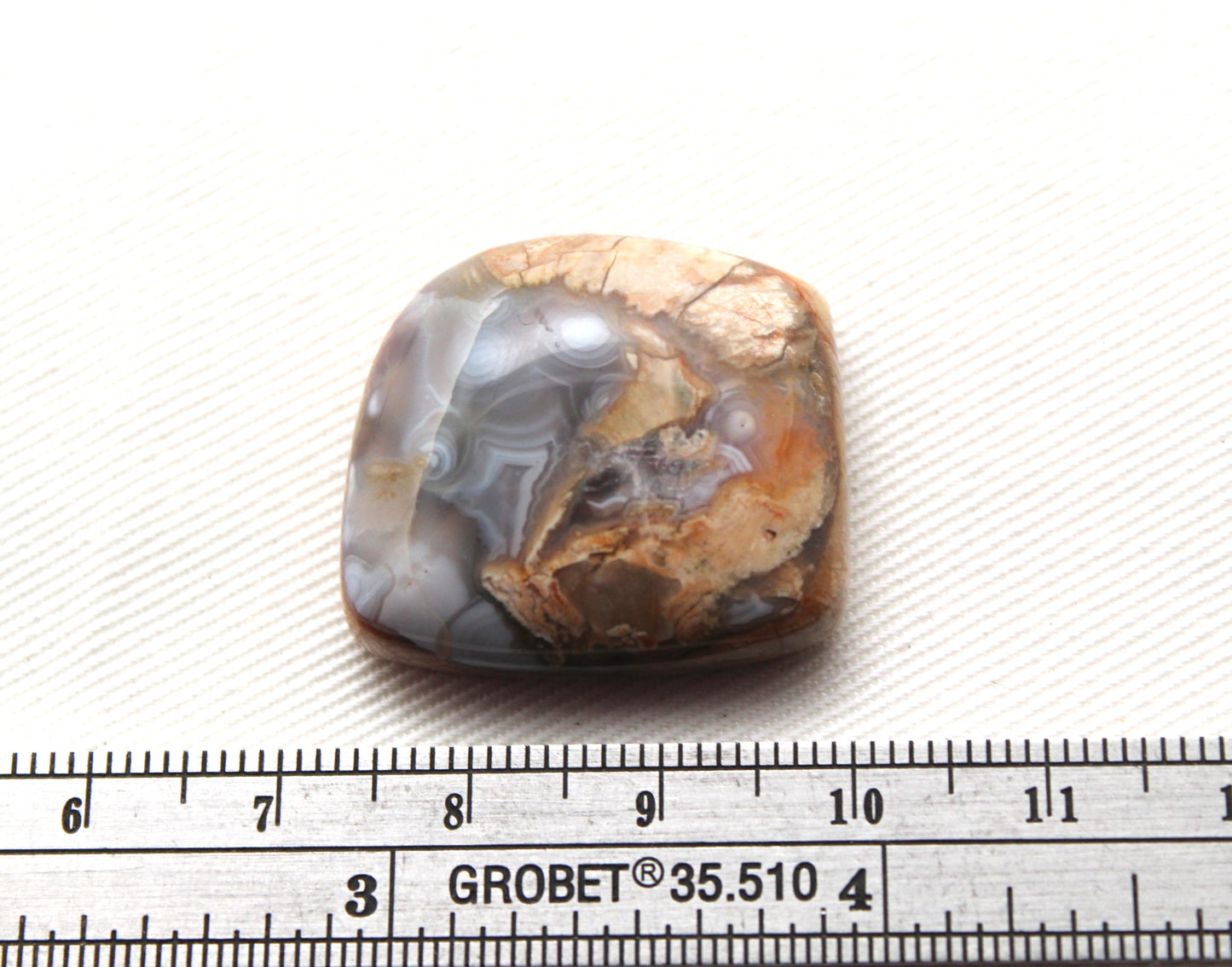NICE Natural Agate Cabochon Gemstone beige freeform