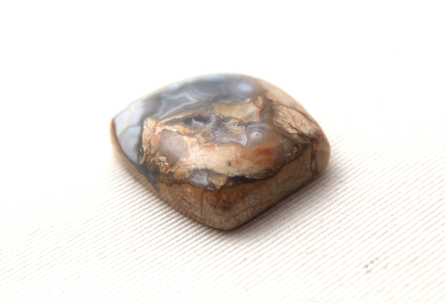 NICE Natural Agate Cabochon Gemstone beige freeform