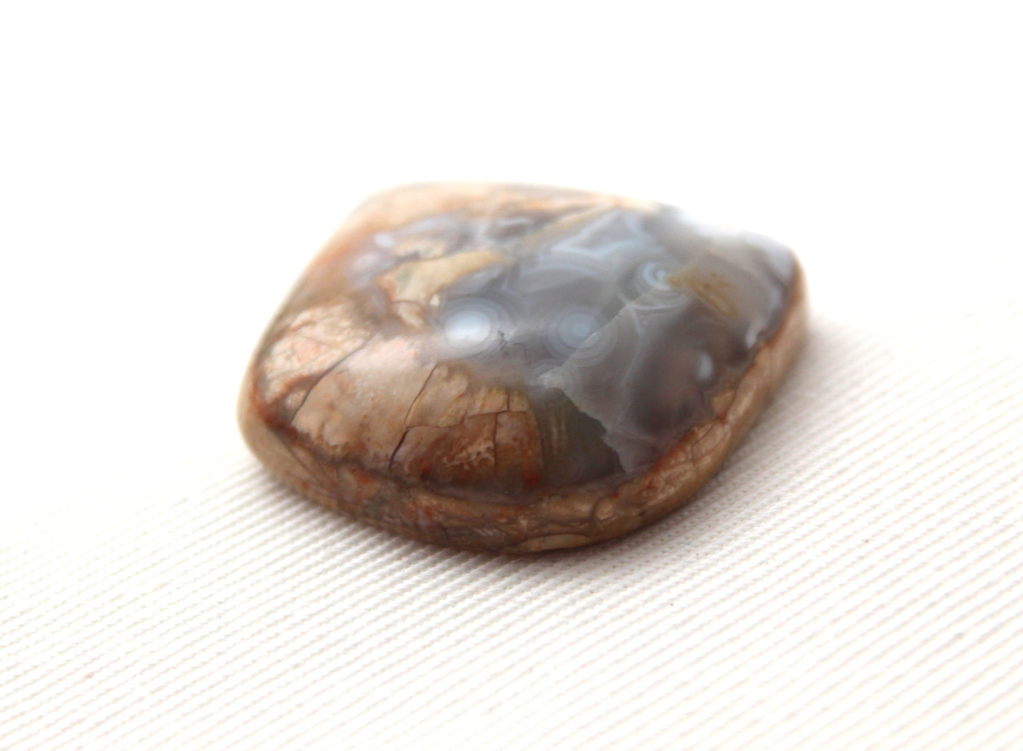 NICE Natural Agate Cabochon Gemstone beige freeform
