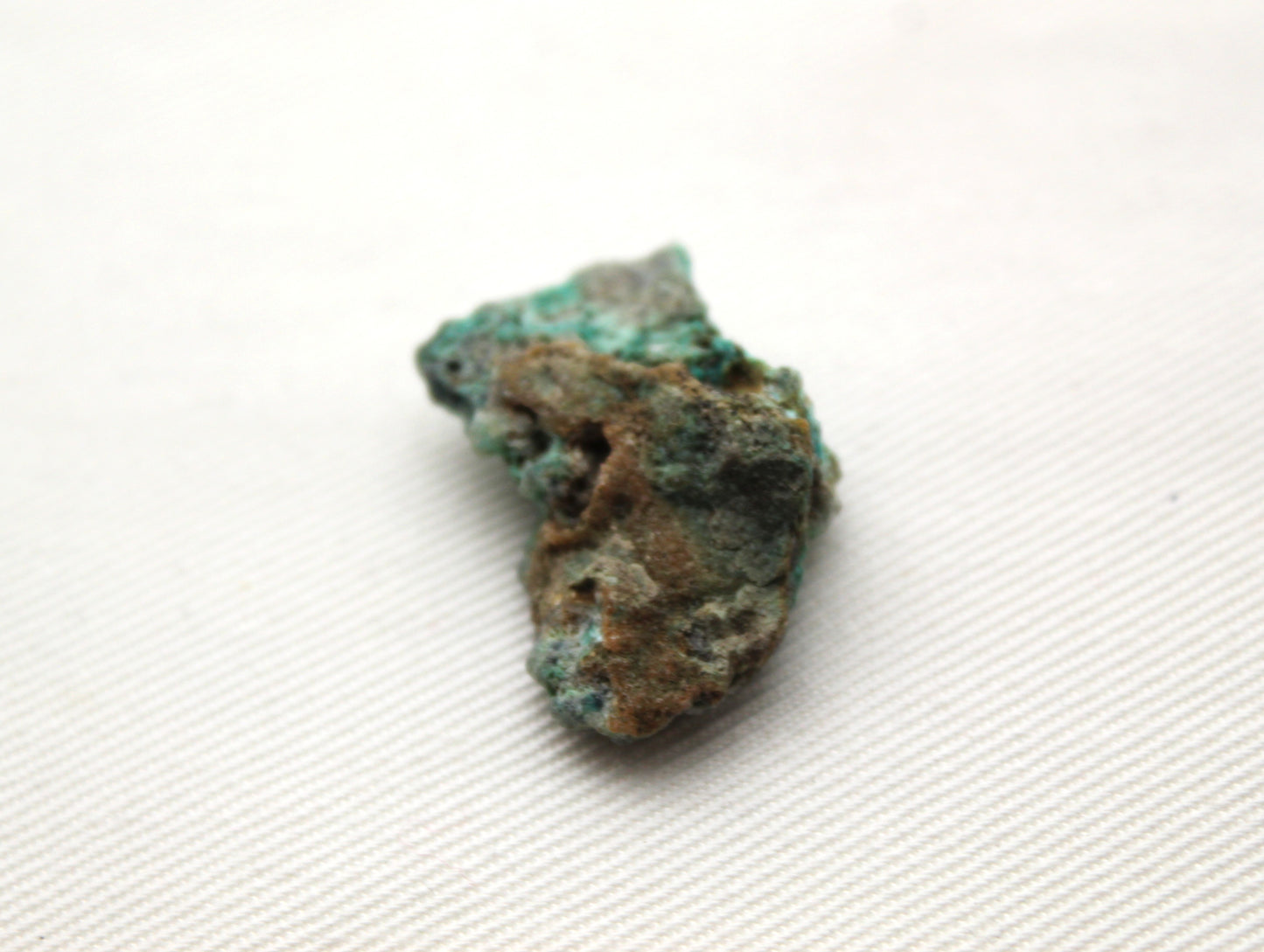 One small chunck Chrysocolla with Native Copper Indonesia