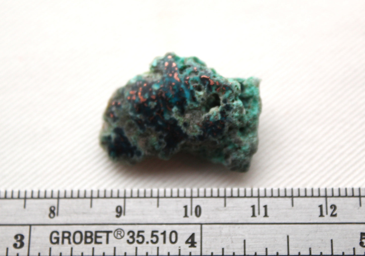 One small chunck Chrysocolla with Native Copper Indonesia