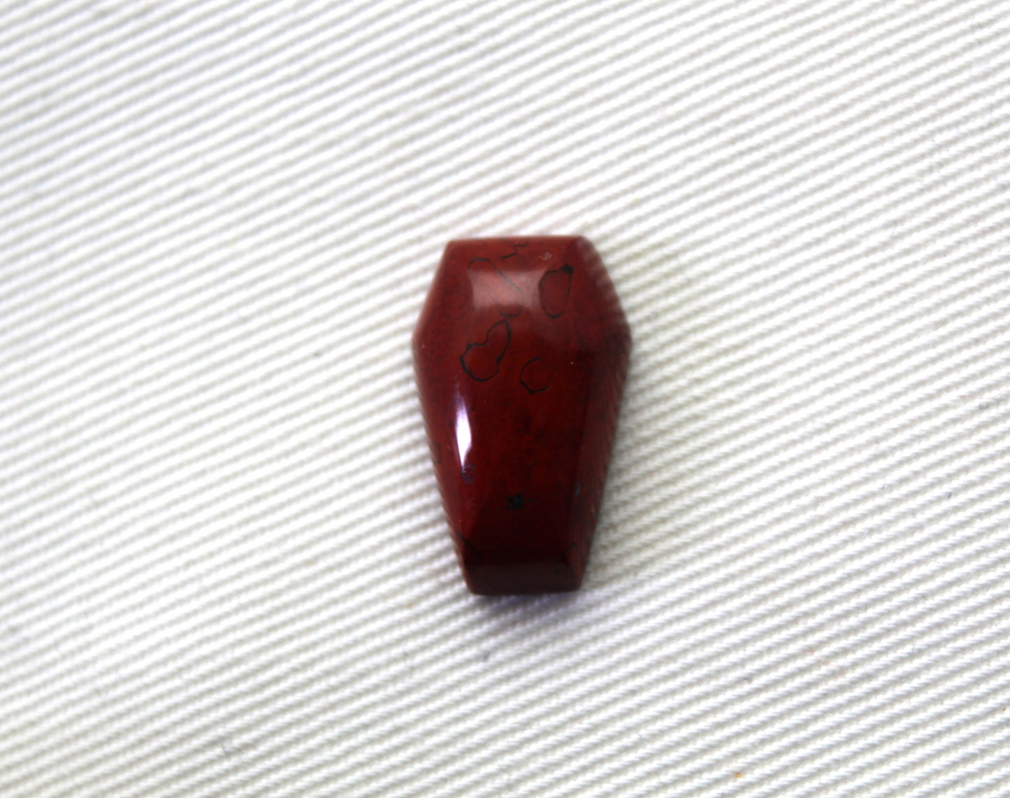Small Jasper Cabochon Gemstone red