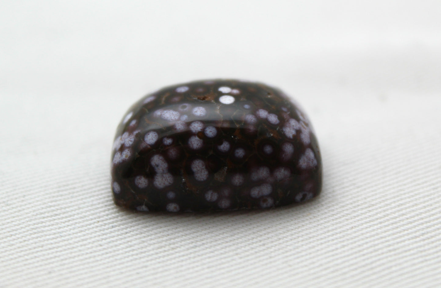 Arda Jasper Cabochon freeform cushion high dome