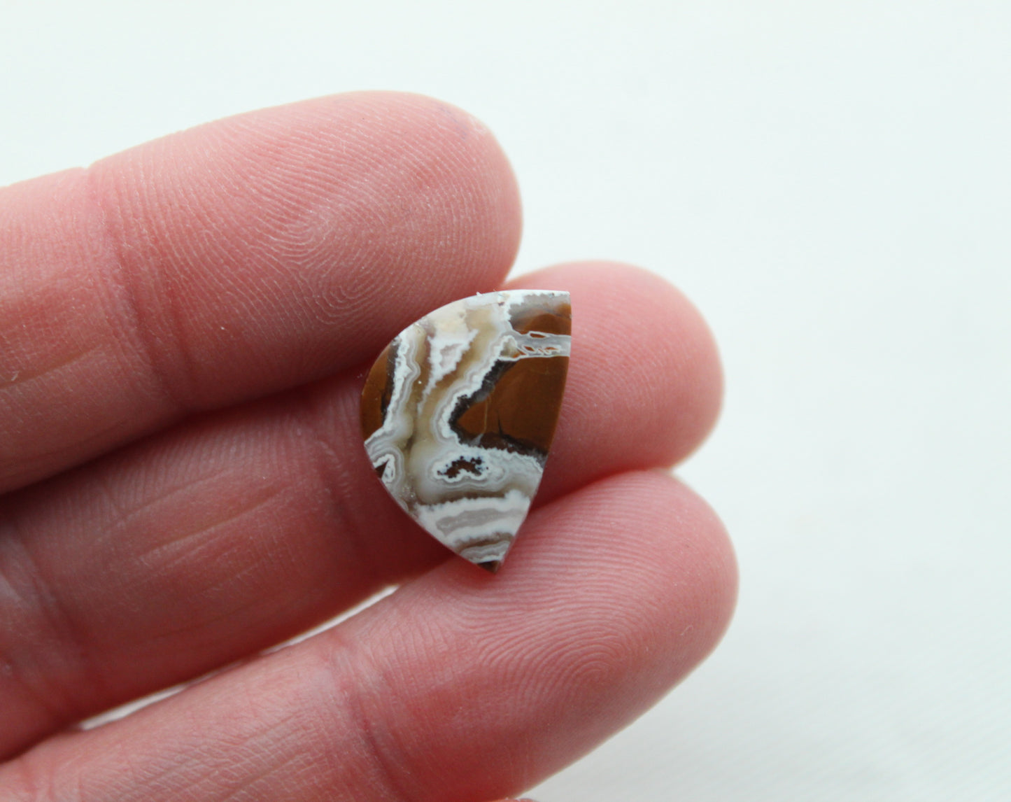 Brecciated Jasper cabochons Gemstone pair