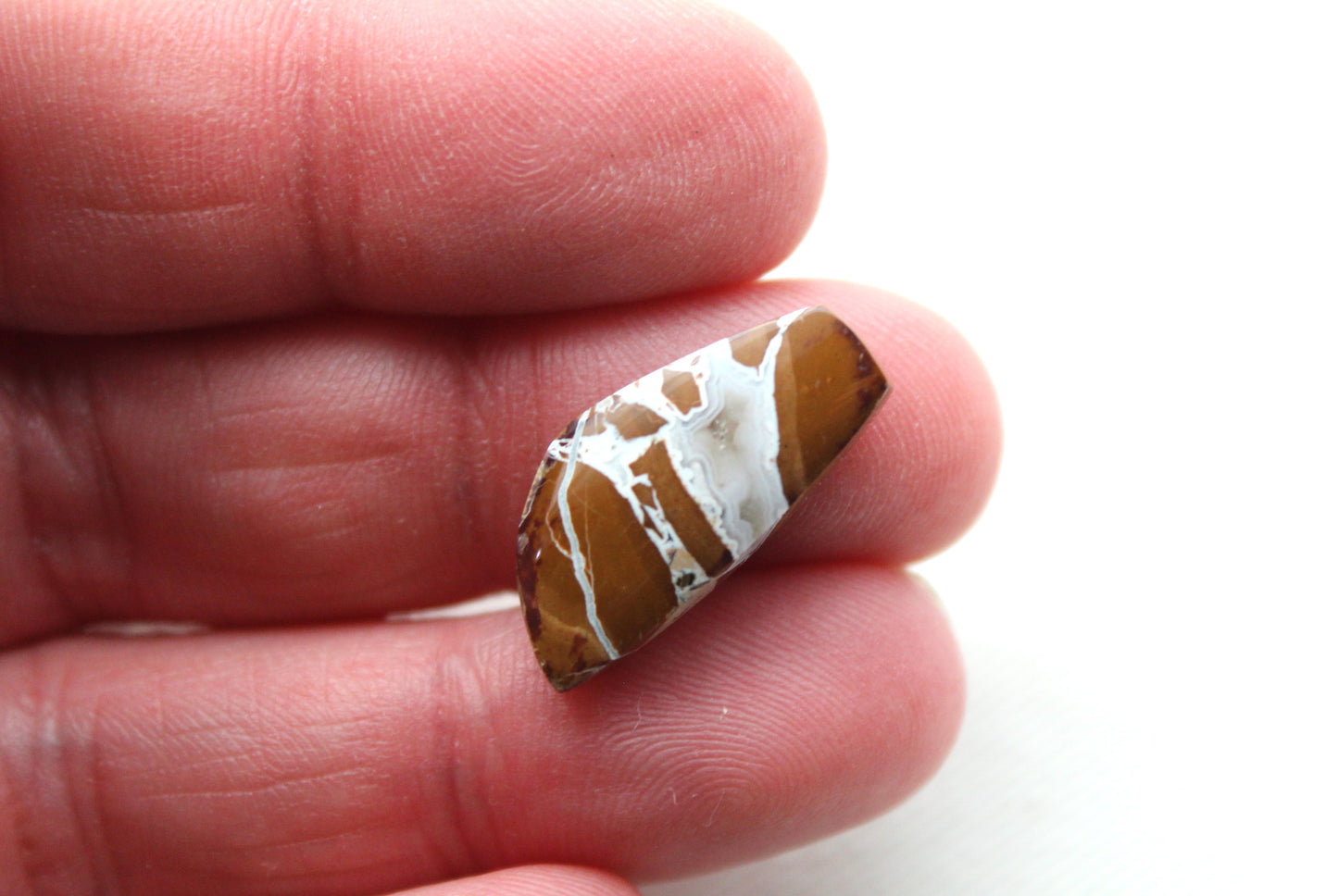 Brecciated Jasper cabochons Gemstone pair
