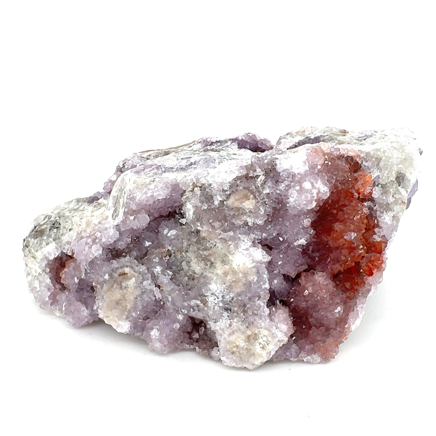 Canadian Amethyst gemstone Specimen rough red purple crystal