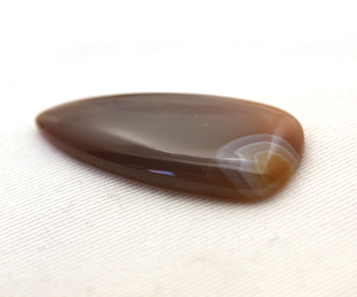 Sumatra Agate Cabochon Gemstone Yellow freeform