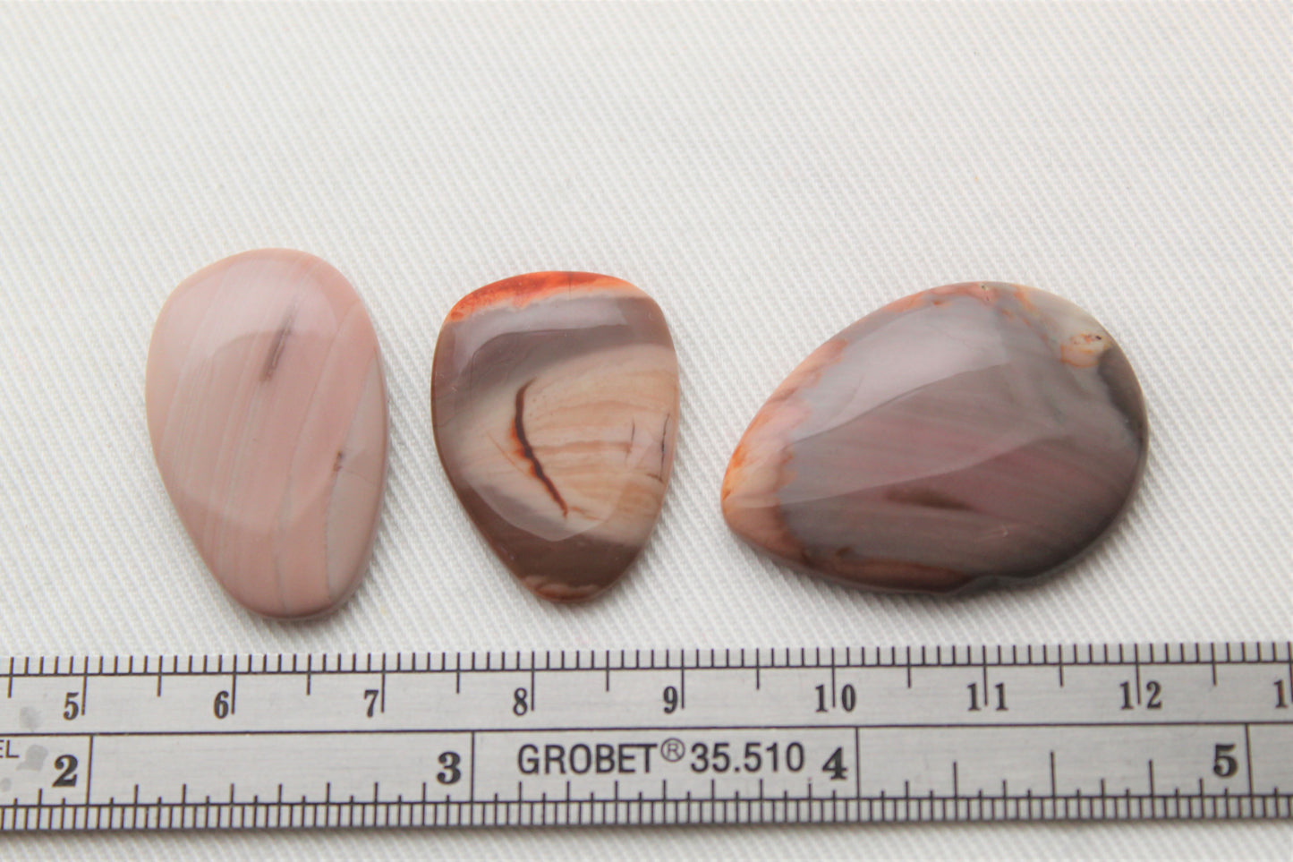 Fossil Palmwood Pair Cabochon Gemstone with druzy pockets Oval