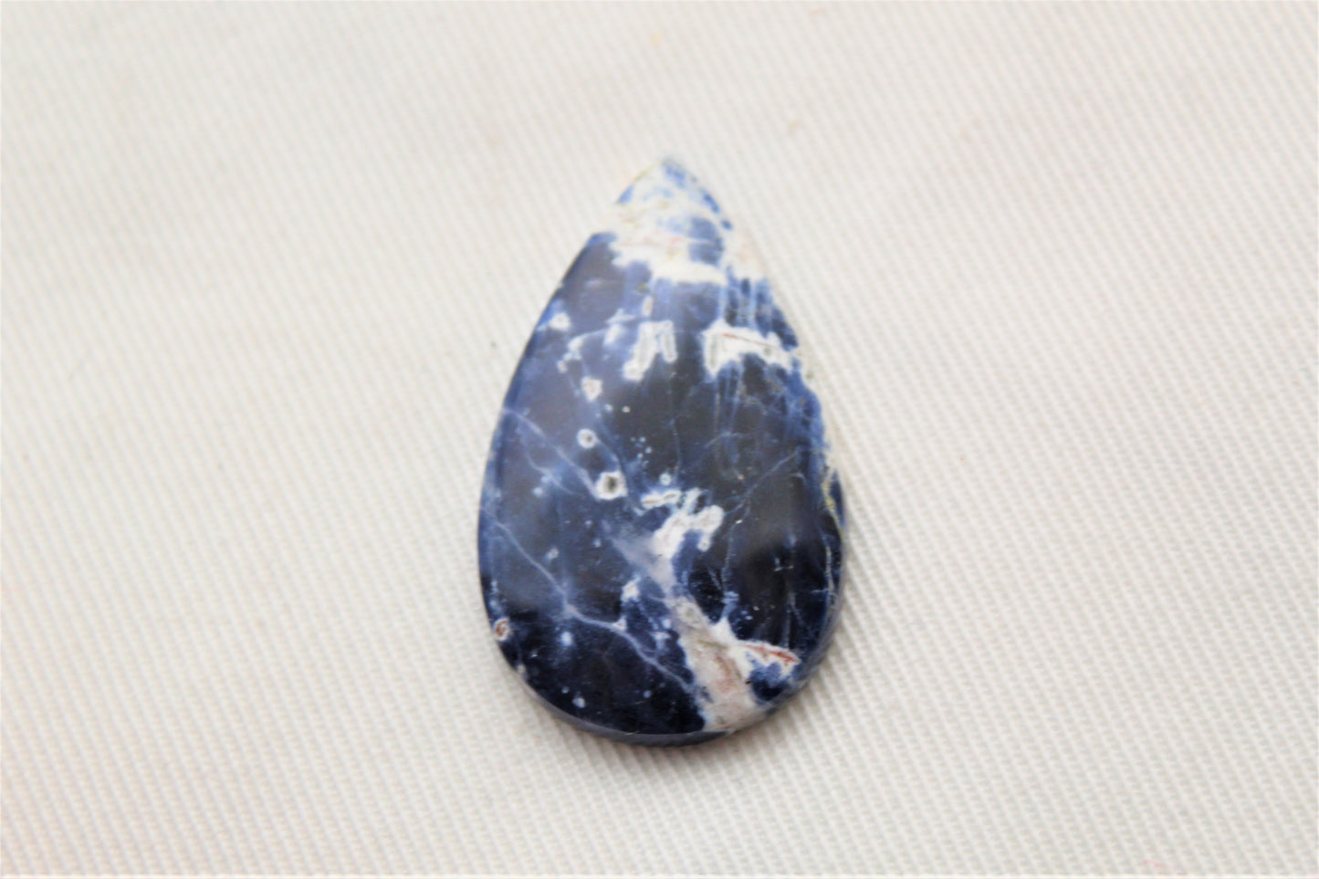 Sodalite cabochon Gemstone blue freeform