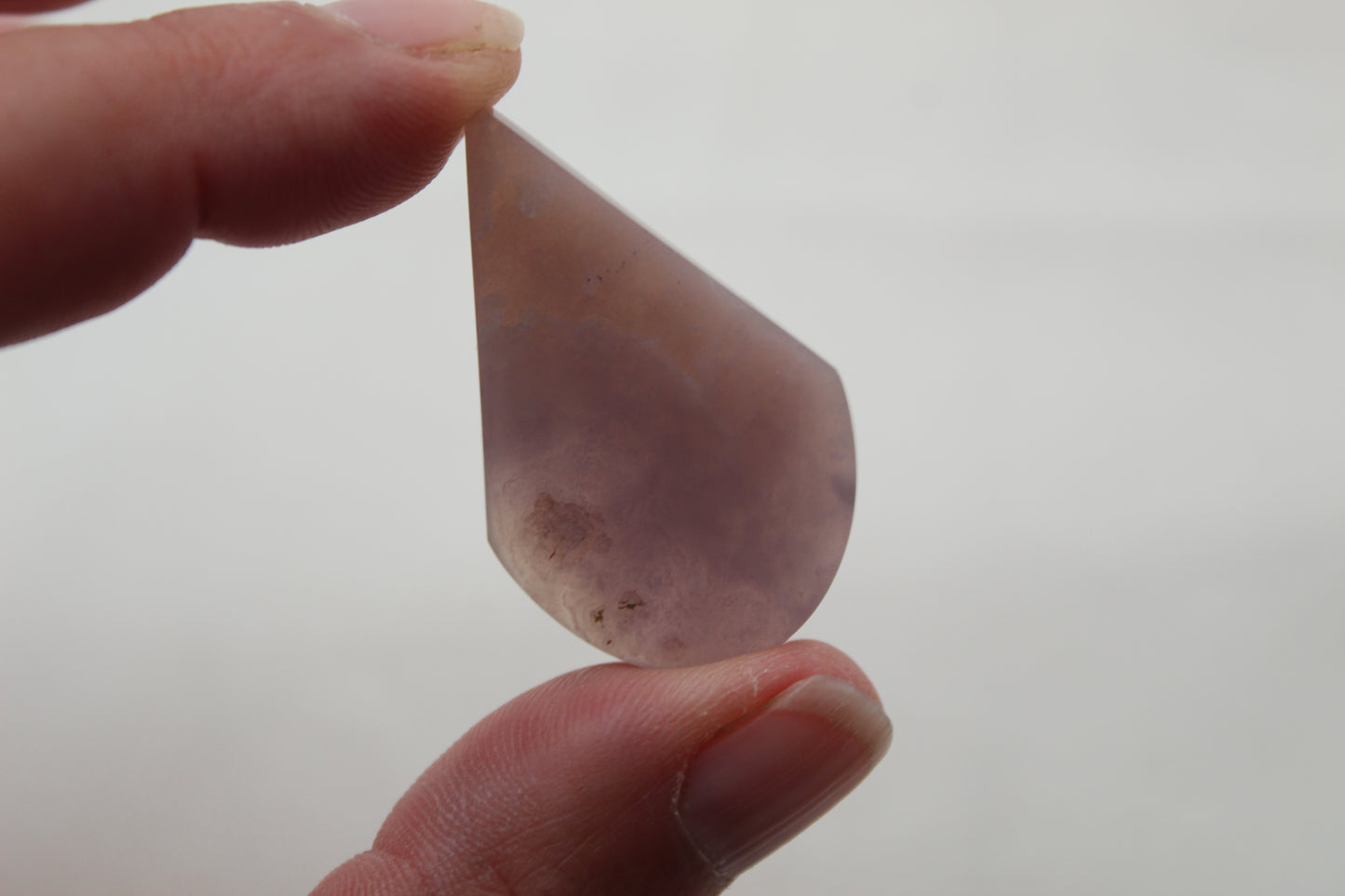 Mexican Agate freeform Cabochon Gemstone purple