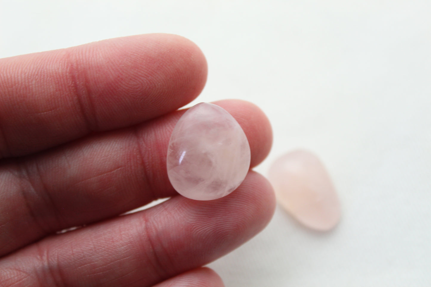 Fossil Palmwood Pair Cabochon Gemstone with druzy pockets Oval